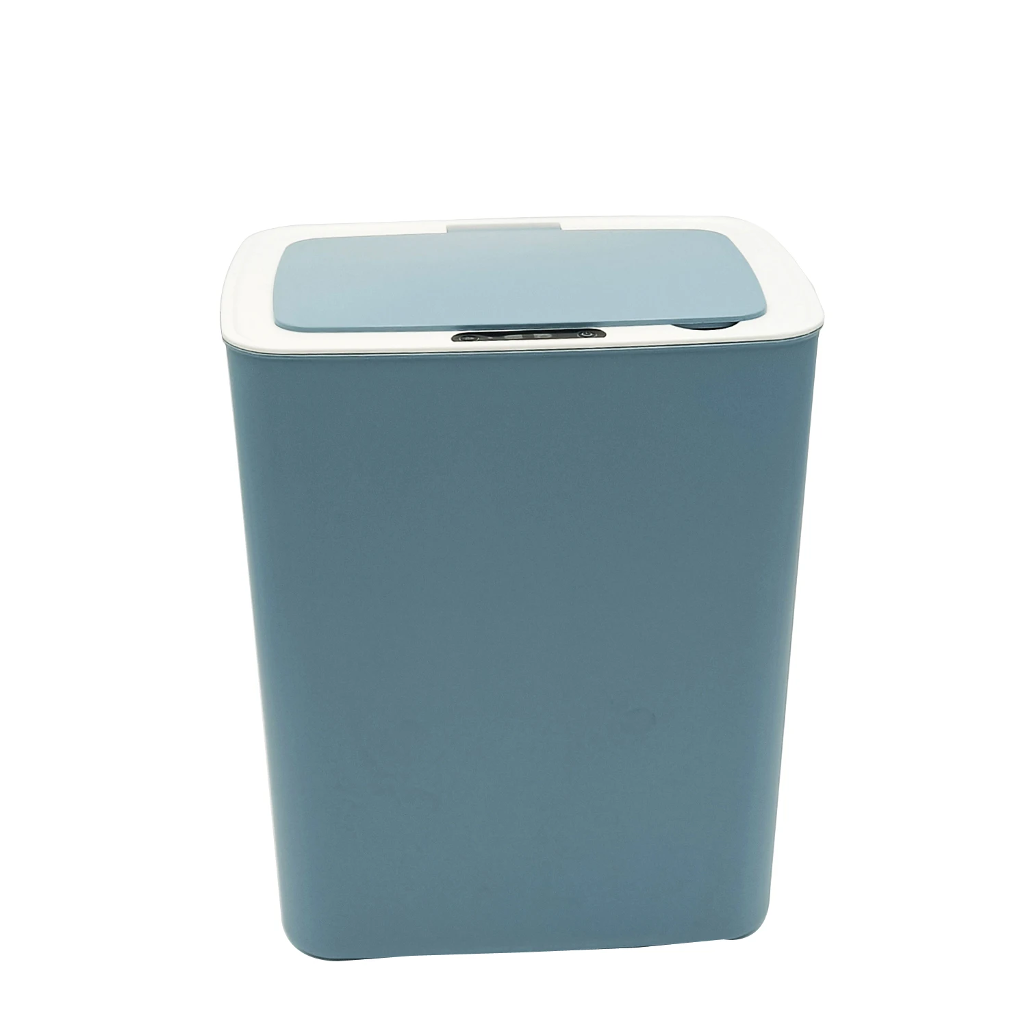 15L contactless office plastic smart lid smart trash bin rechargeable garbage can