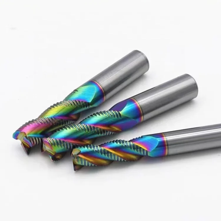 HARDVIK HRC58 CNC инструменты из карбида с плоским шариковым носиком радиально-Концевая фреза для стали нержавеющей железа