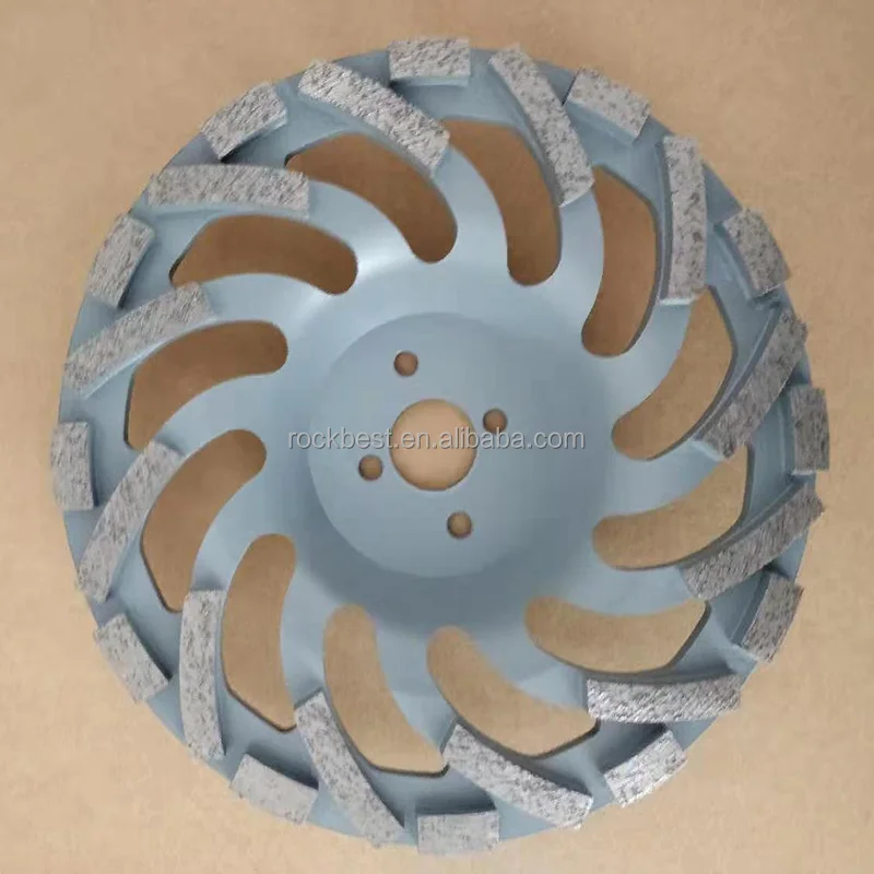 concrete and stone floor diamond grinding wheel