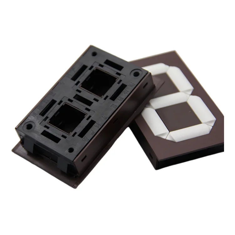 Excellent Quality Pure Plastic Digital Display Module Led Display 1 Digit