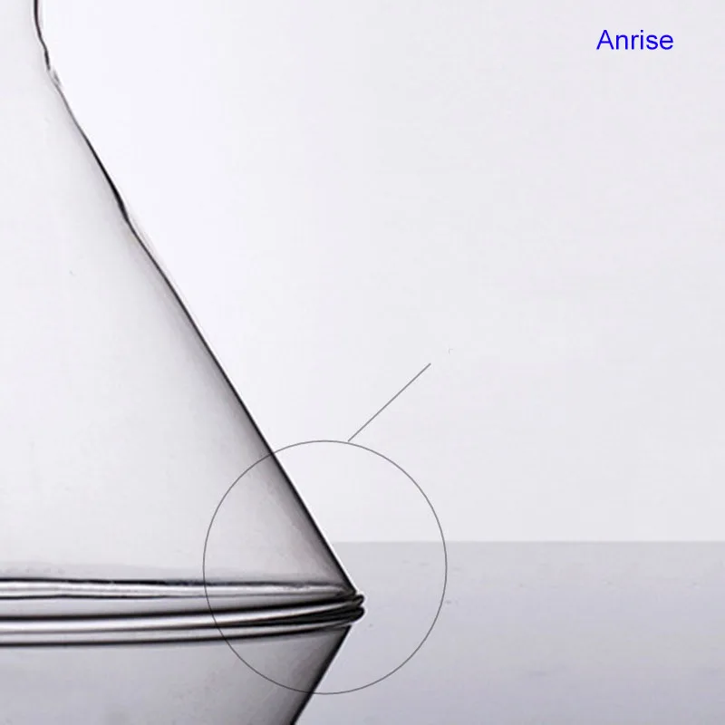 30mm 40mm 50mm 60mm Diameter Borosilicate Glass Cone Triangular Shape Glass funnel Lab Use Funnel