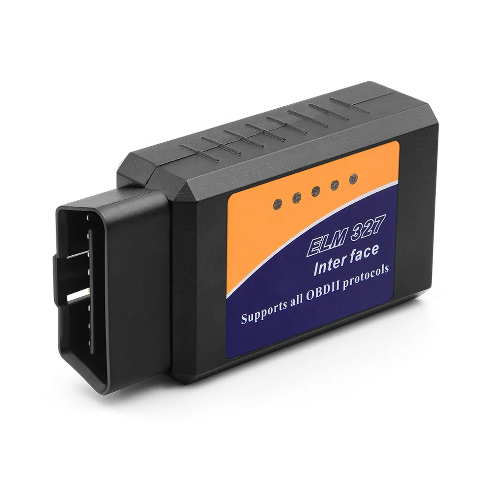  Оригинальный адаптер сканера ELM327 для проверки двигателя Obd2 считывания кода