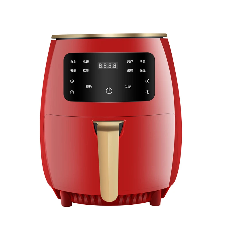Premium  One Touch Screen with  Preheat and Shake Reminder Digital Hot Oven air fryer custom oil free deep fryer