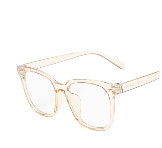 18017 Promotional Trendy Designer Women Men Oversized Optical Frames Anti-blue Blue Light Blocking Glasses