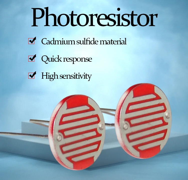 Custom size ldr photoresistor holder