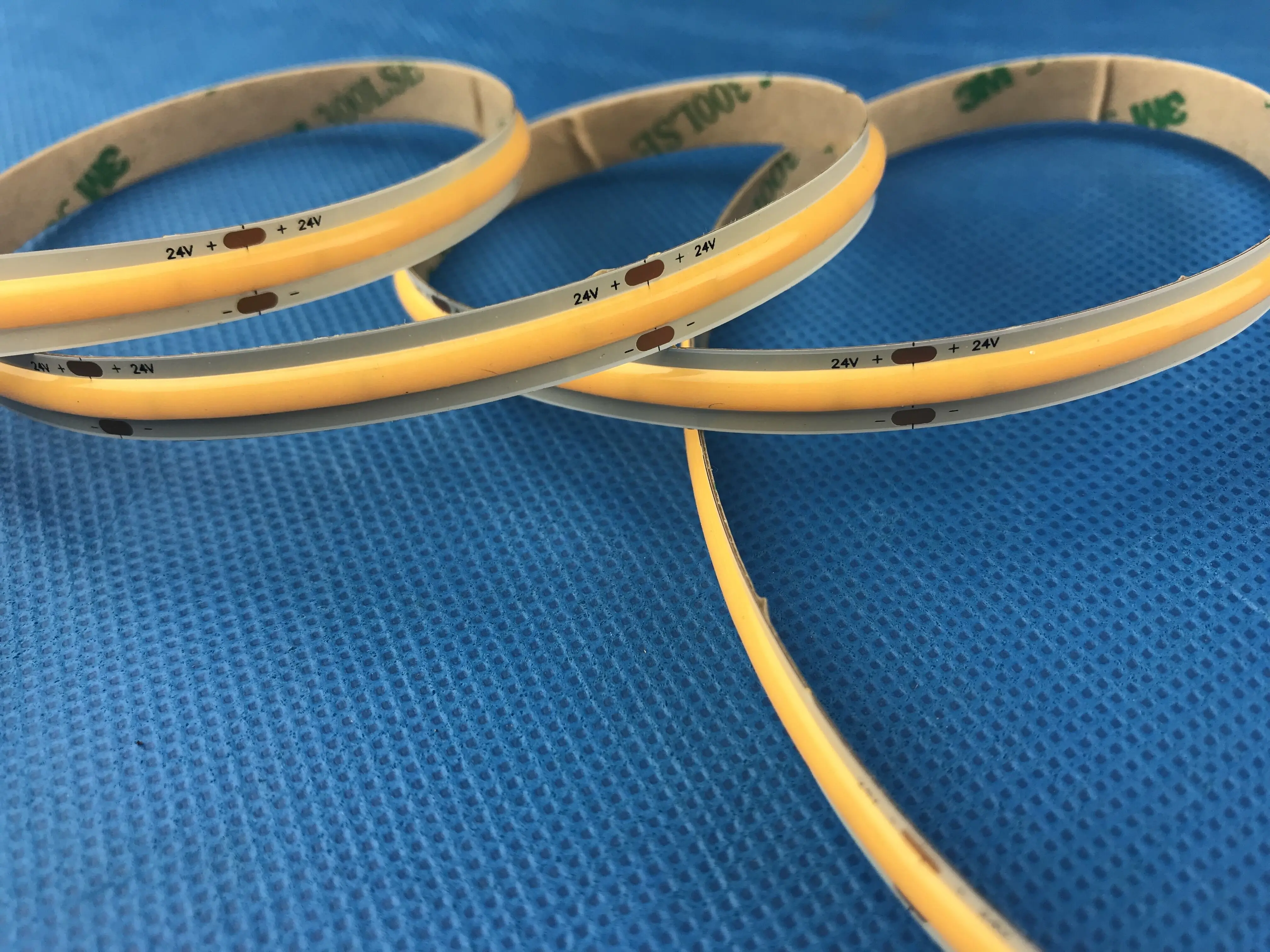 Special CRI90 high COB LED Strips New best item 170degrees big view angle Spot-free 12v 24V flexible cob led strip Top Quality