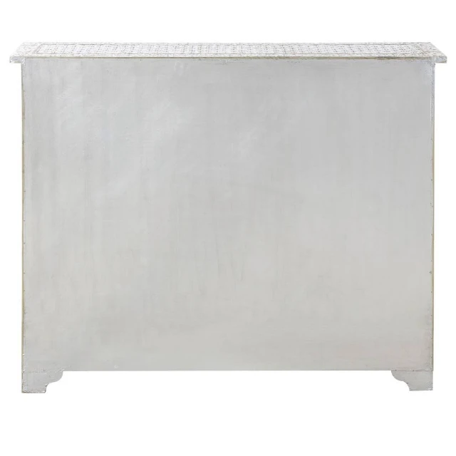 White Metal Embossed Chest of 14 Drawer Chest Of Drawers Bedroom Furniture Storage Drawer cabinet Living Room White Dresser set