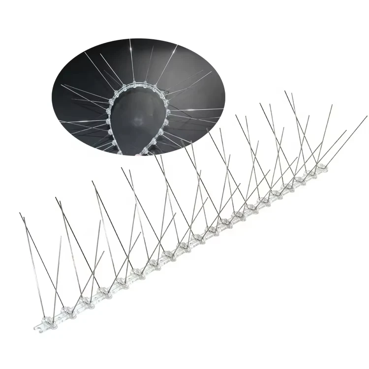 High Performance Customized Durable Outdoor Anti Bird Spikes Middle Size Bird Control Spike