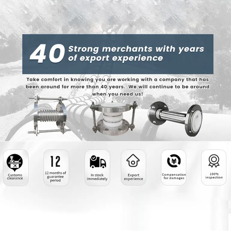 Stainless Steel Braided Hydraulic Hose Welded Metal Bellows Expansion Joint