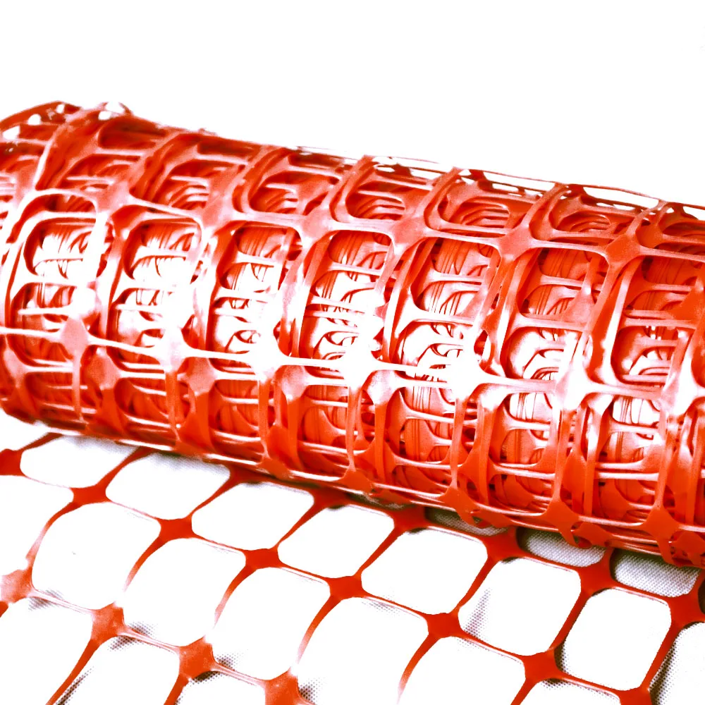Wholesale Site Maschendrahtzaun Resistance Soft Orange Plastic Mesh Barrier Fence For Safety Construction