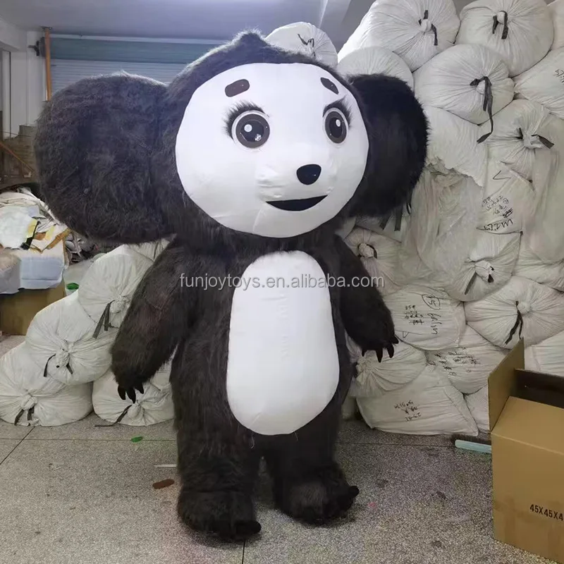 Popular Inflatable Cheburashka Mascot Costume 2m/2.6m cartoon character big bear monkey inflatable mascot costume