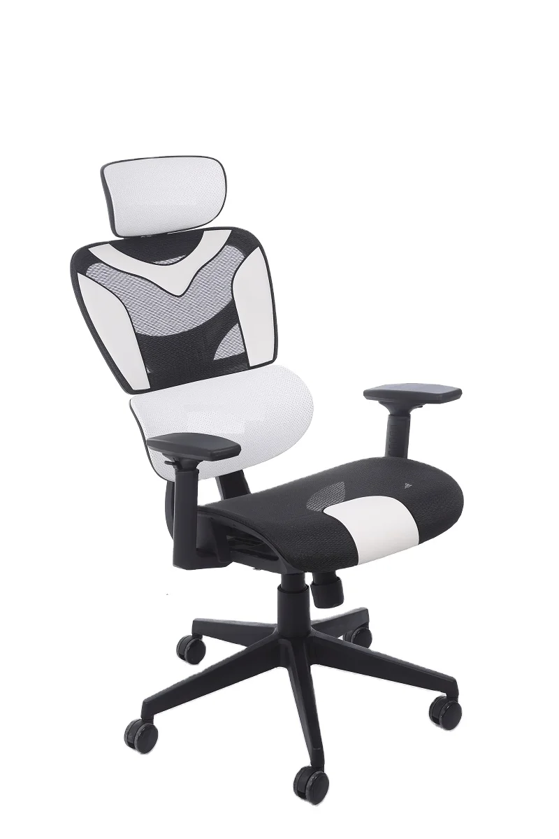 Comfortable conference computer  mesh chair ergo sillas oficina ergonomic high back office chairs with headrest