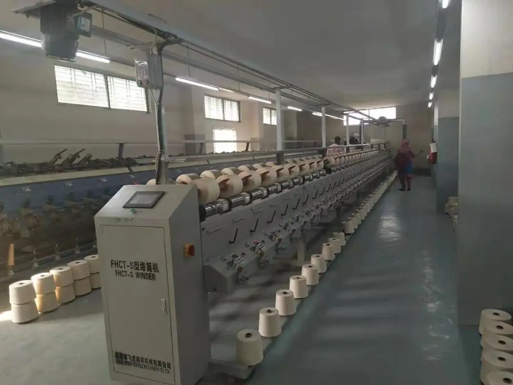 ribbon yarn dying soft and hard winding machine