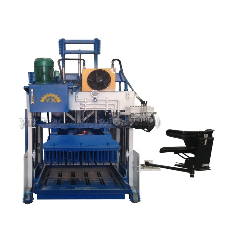 Interlocking Egg Layer Mobile Solid Brick Making Machine Concrete Mobile Block Machine For Sale