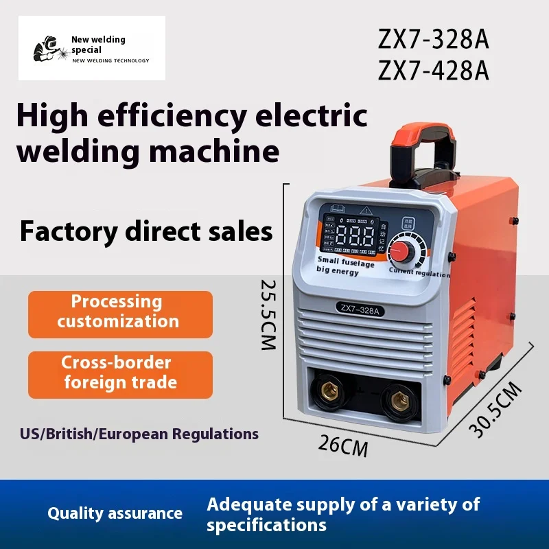 Customized Industrial Grade Multifunctional Tig Welding Machine ZX7-328A Inverter DC 220-380V Steel Direct Manufacturer