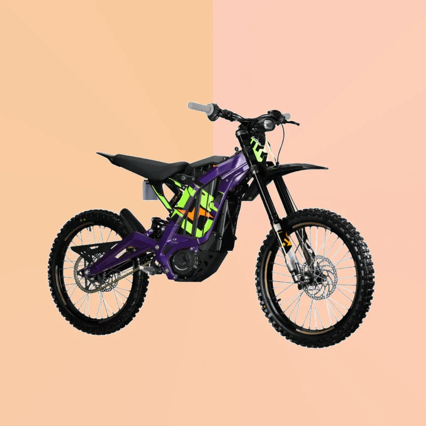 Электрический велосипед Sur ron light bee x 2023 60 В 40 А/ч 6000 Вт