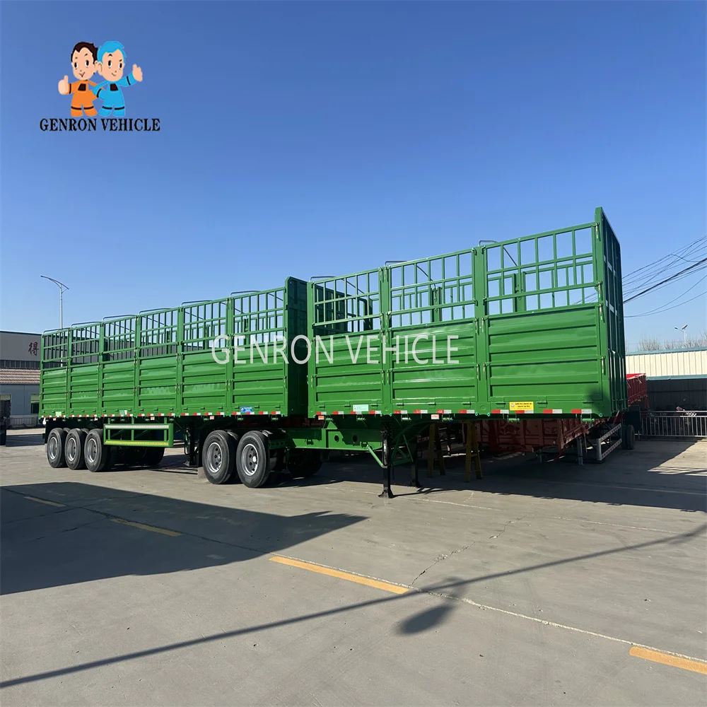 3 Axle Superlink Container Dolly Fence Cargo Trailer 20ft 40ft dolly container Combine Superlink Interlink semi trailer