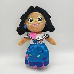 New Arrival Encanto Cartoon Stuffed Plush Toys Cartoon Girls Figure Plush Dolls Exquisite Encanto Movie Stuffed Black Girl Doll
