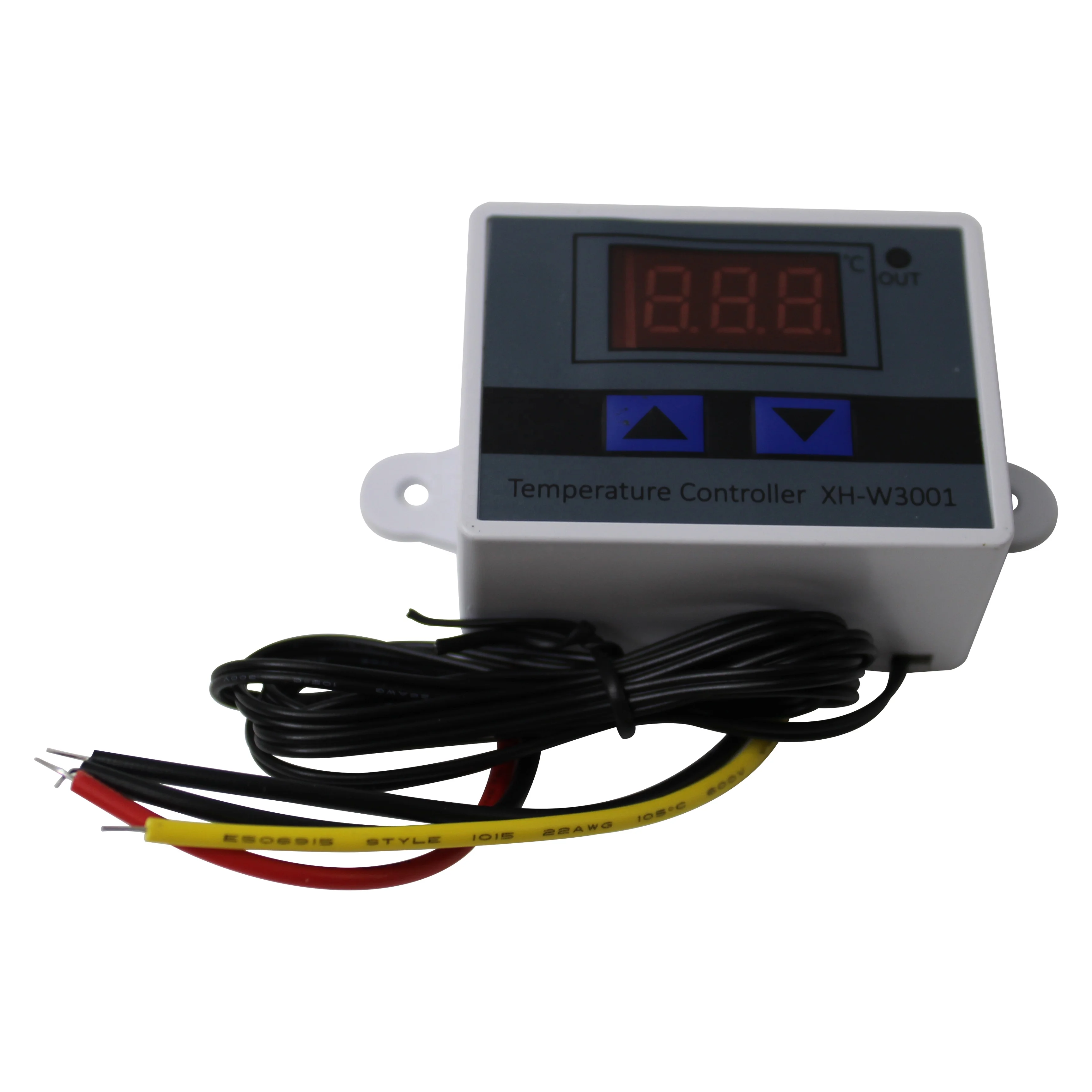 XH-W3001 10A 12V 24V 220VAC Digital LED Temperature Controller  For Incubator Cooling Heating Switch Thermostat Sensor