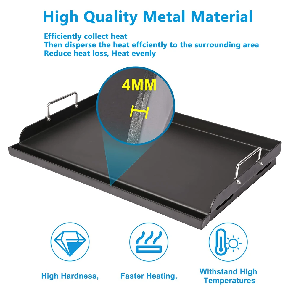 Wholesale Commercial Griddle Grill Burger Grill Stainless Steel Table Top Griddle for Restaurant