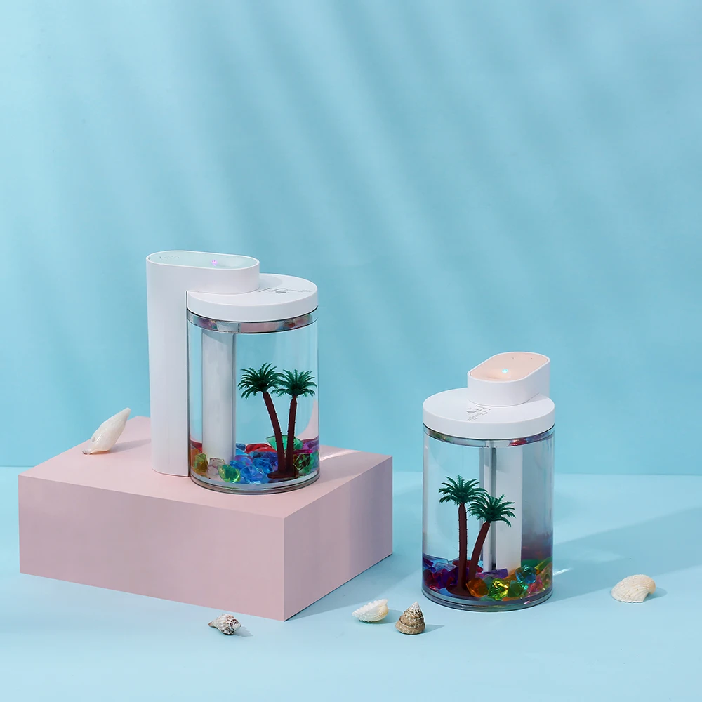 home decor electric mini ultrasonic essential oil diffuser humidifier aromatherapy homemade  cute pet fish tank air humidifier