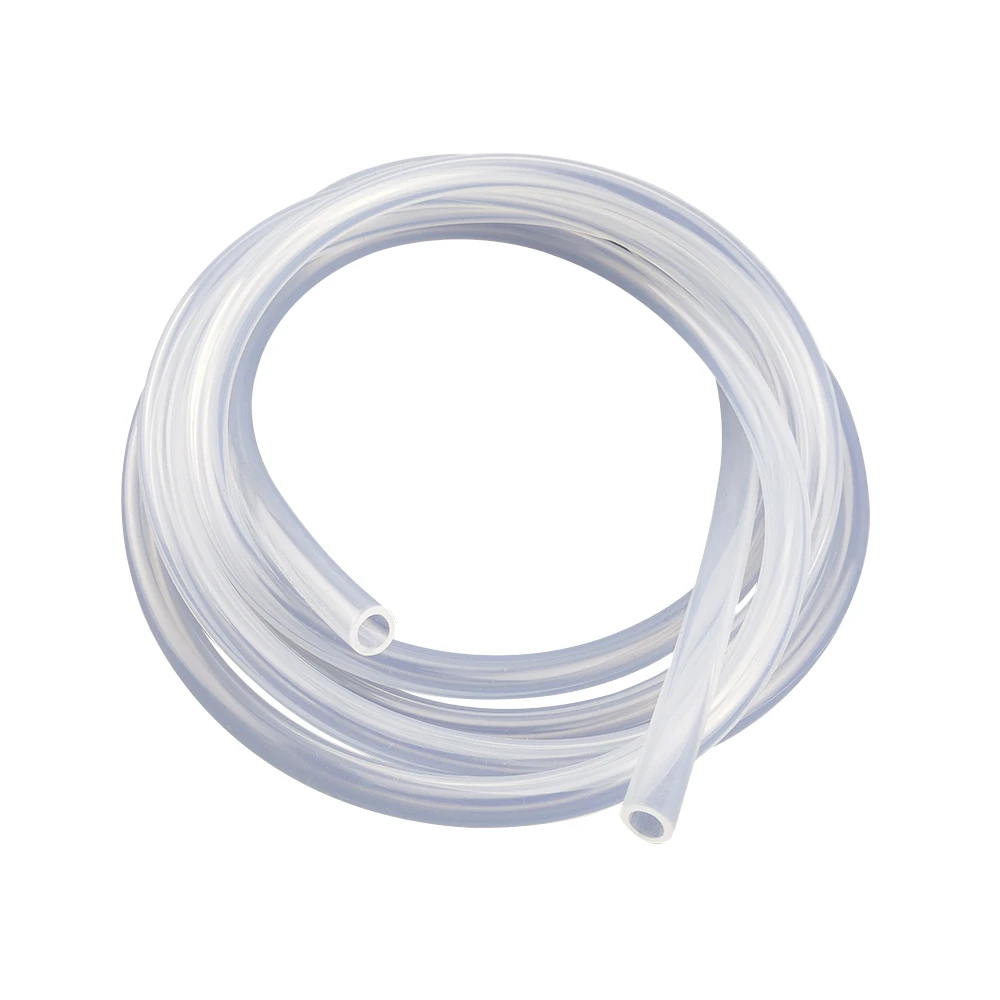 White Silicone Rubber Foam Tubes, Customized Silicone Hose Pipe Tube