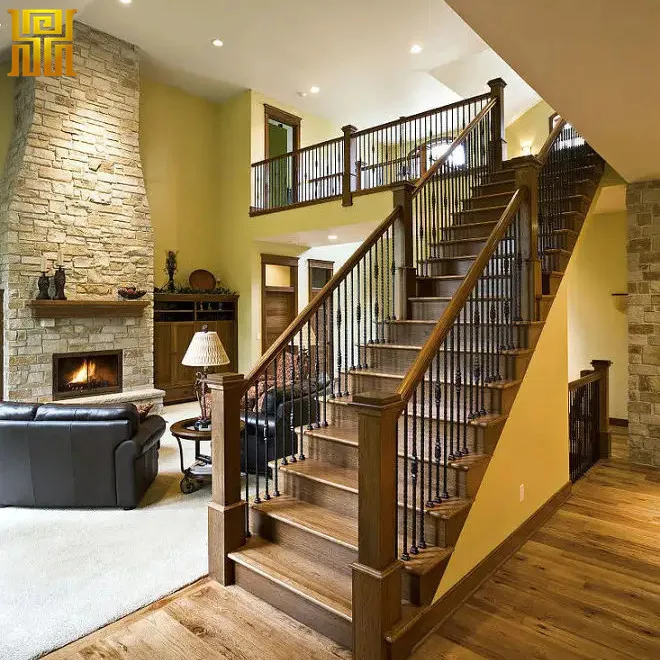 Hot Sale Black Basket Twist Stair Iron Baluster Staircase Parts Metal Accessories Steel Wrought Home Balcony Indoor