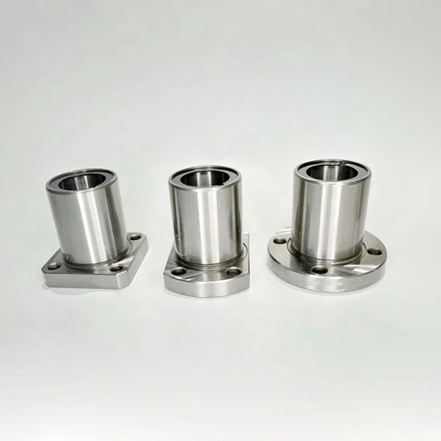 MYT Factory Nickle Heavy Duty Type Finitude Stroke Bearing Series Flanged Linear Ball Bearing Linear bearing for CNC Kit