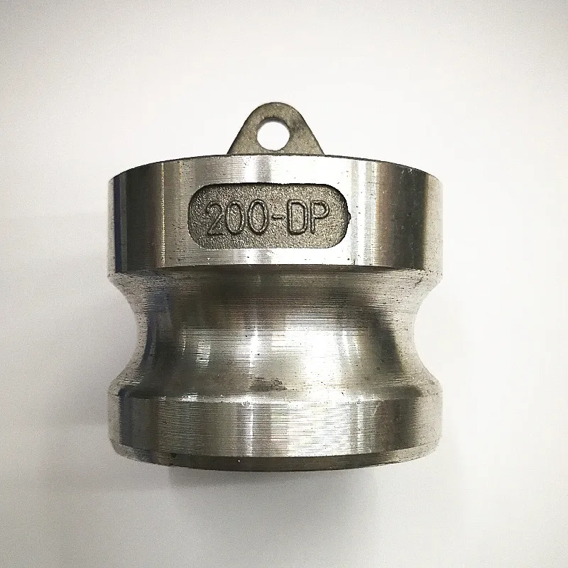 Aluminum Cam-lock Couplings - Dust Plug Type -DP size from 1/2 to 8 inches Die or Gravity Casting