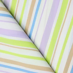 China Textile yarn dyed  cotton polyamide spandex for Shirts Men and Women