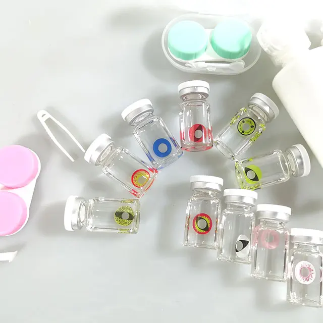 cosmetic halloween eye lenses cheap crazy circle lenses cosplay color contact lenses