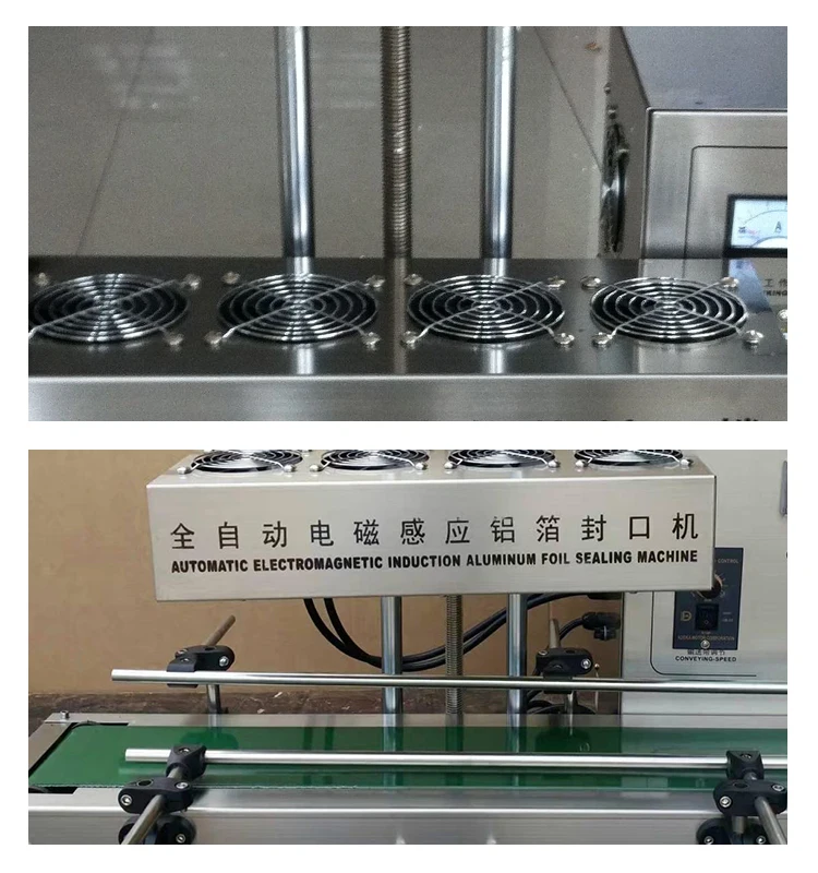 Hot selling Automatic electromagnetic induction aluminum foil heat plastic sealing machine