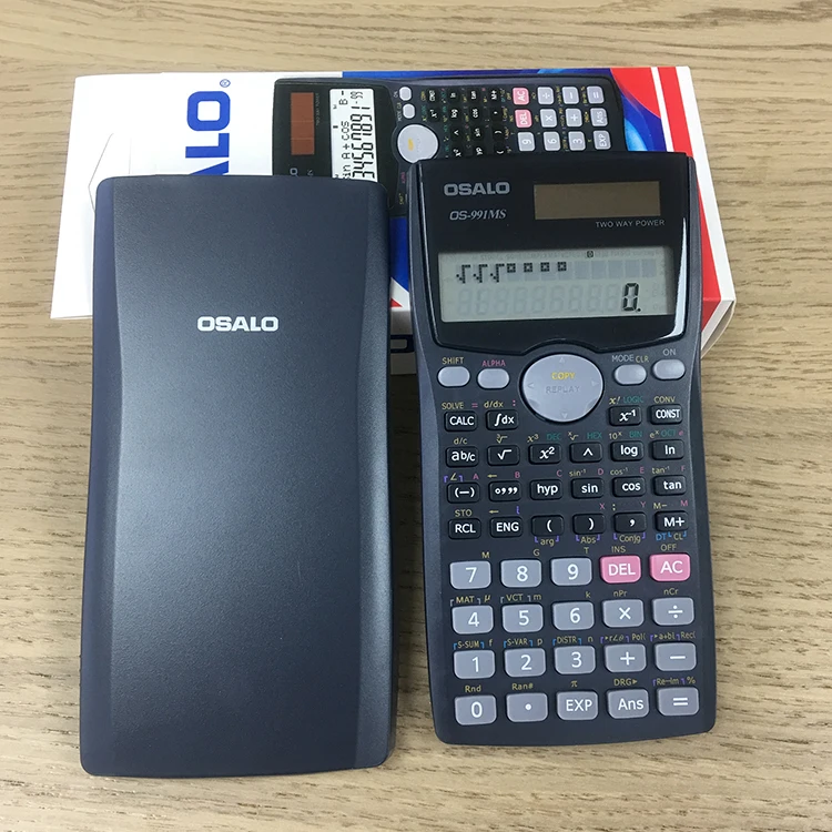 2022 OSALO OS-991MS 10+2 digits two way display scientific calculator