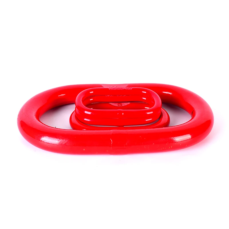 Factory Directly Chain Connector Alloy Steel Wire Rope Forged Fittings Master Link