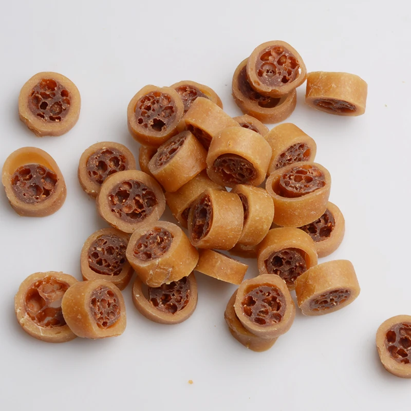 Wholesale pet snacks Teething sticks Chicken fun sticks Bite-resistant dog treats chicken wrap puffing rod