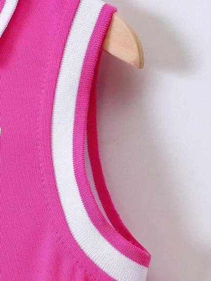 Yoga Dress New Arrival Sleeveless Fitness Clothing Sports Solid Tennis Dresses Kids Fashions