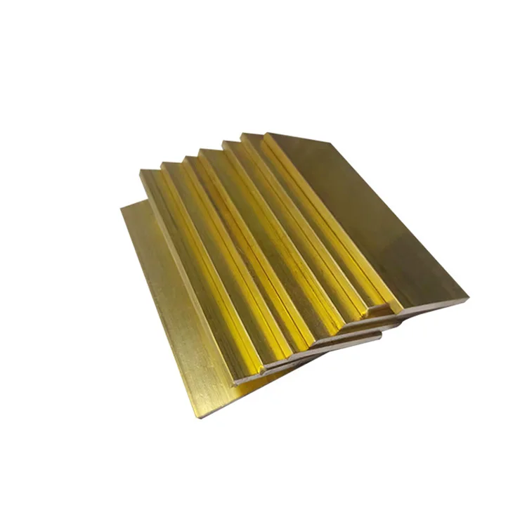 Wholesale Manufacturers Supply  Brass Copper Sheet Thickness 0.3-60mm Brass Sheet Plate