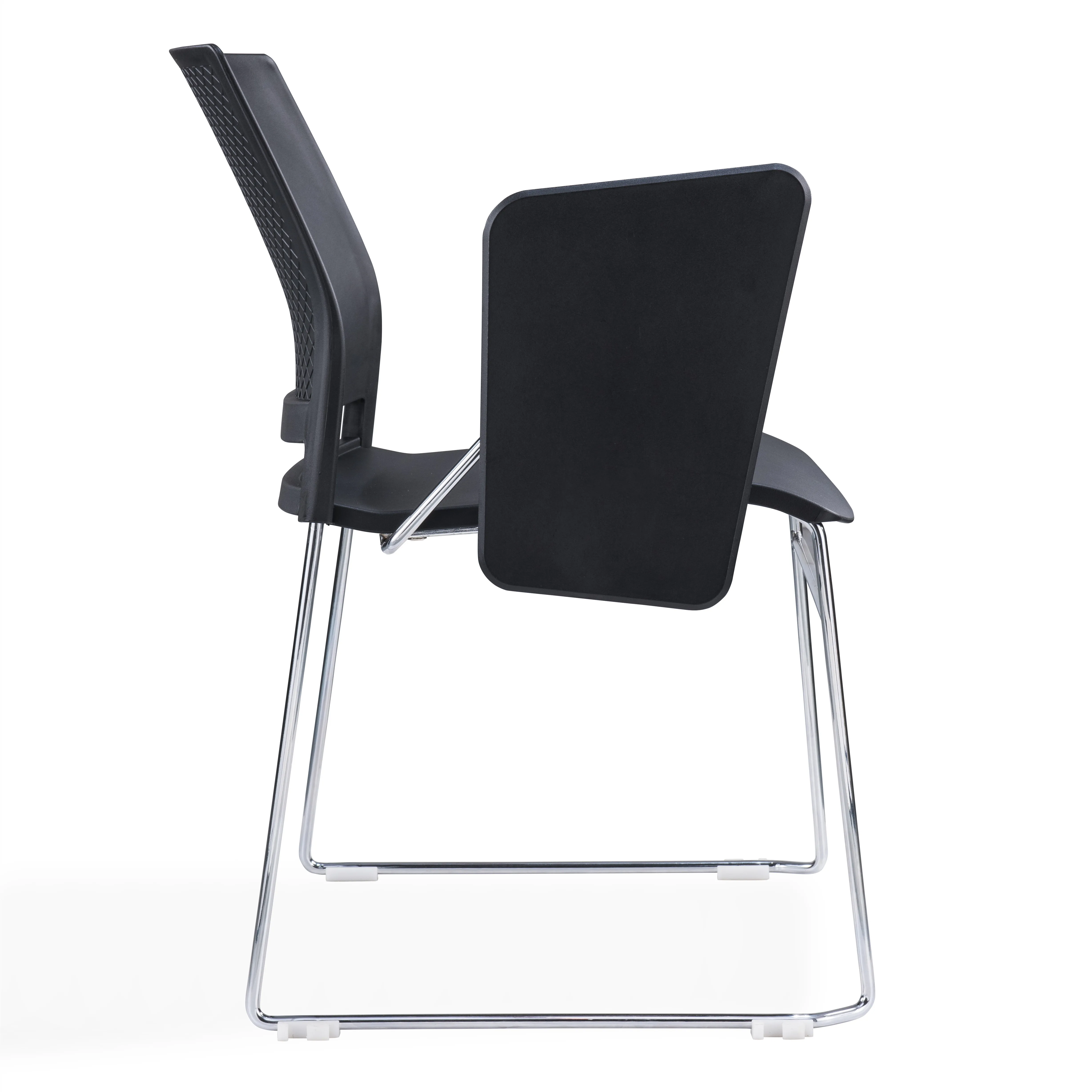 meeting room conference room chair plastic school furniture classroom student chair with writing pad