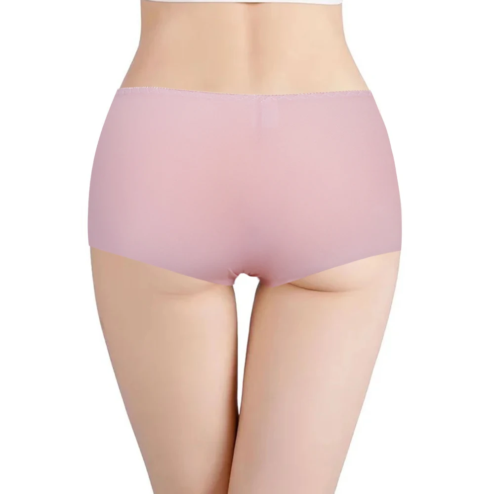 2023 Fashion design womens sexy lace contrast boyshorts underwear assorts solid nylon lace boxer briefs for ladies UOKIN 4318