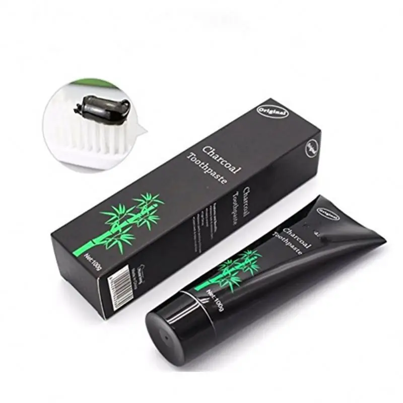 Private Label 100% Natural Activated Bamboo Charcoal Toothpaste