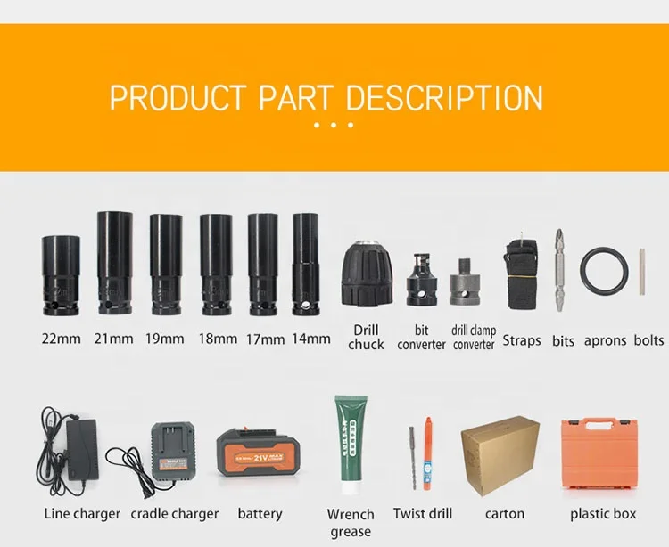 600Nm torque 21V brushless cordless wheel bolt impact wrench driver