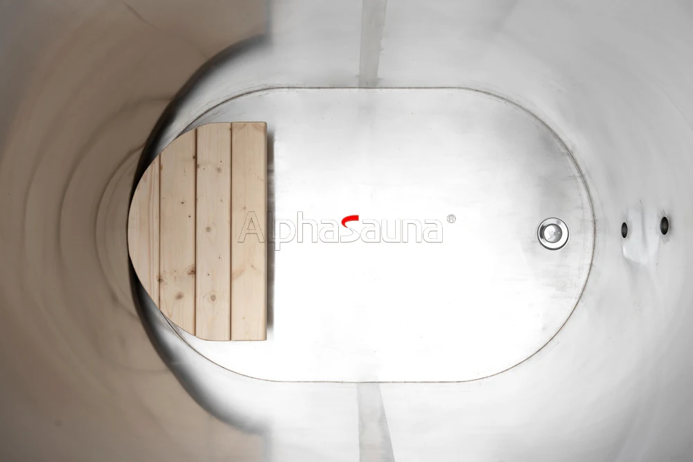 Alpha sauna  Sale Freestanding Cold Plunge Bathtub With Chiller Wi-fi