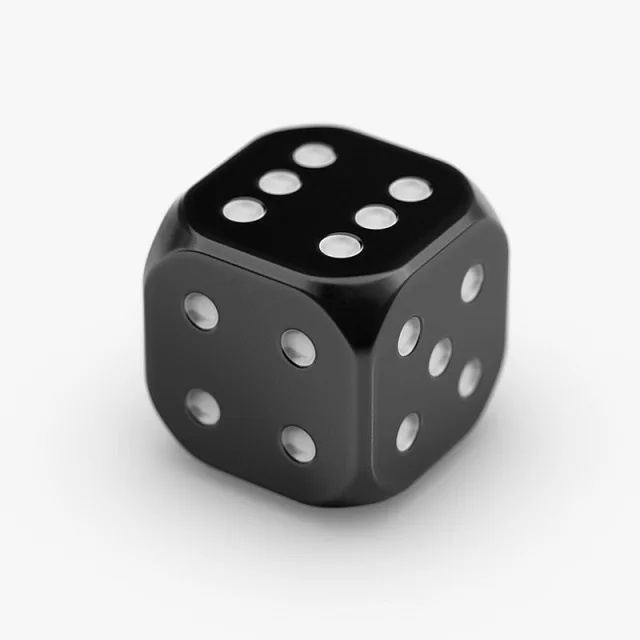 Шестигранные кости с цифрами от одного до шести лучшей скоростью