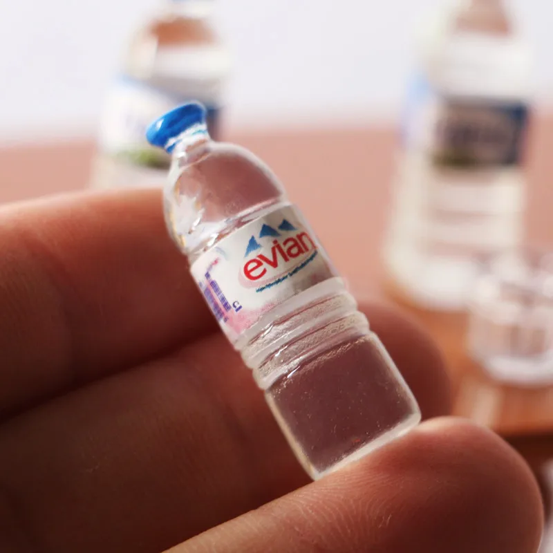 1:12 doll house accessories mini simulation Mineral water cup set