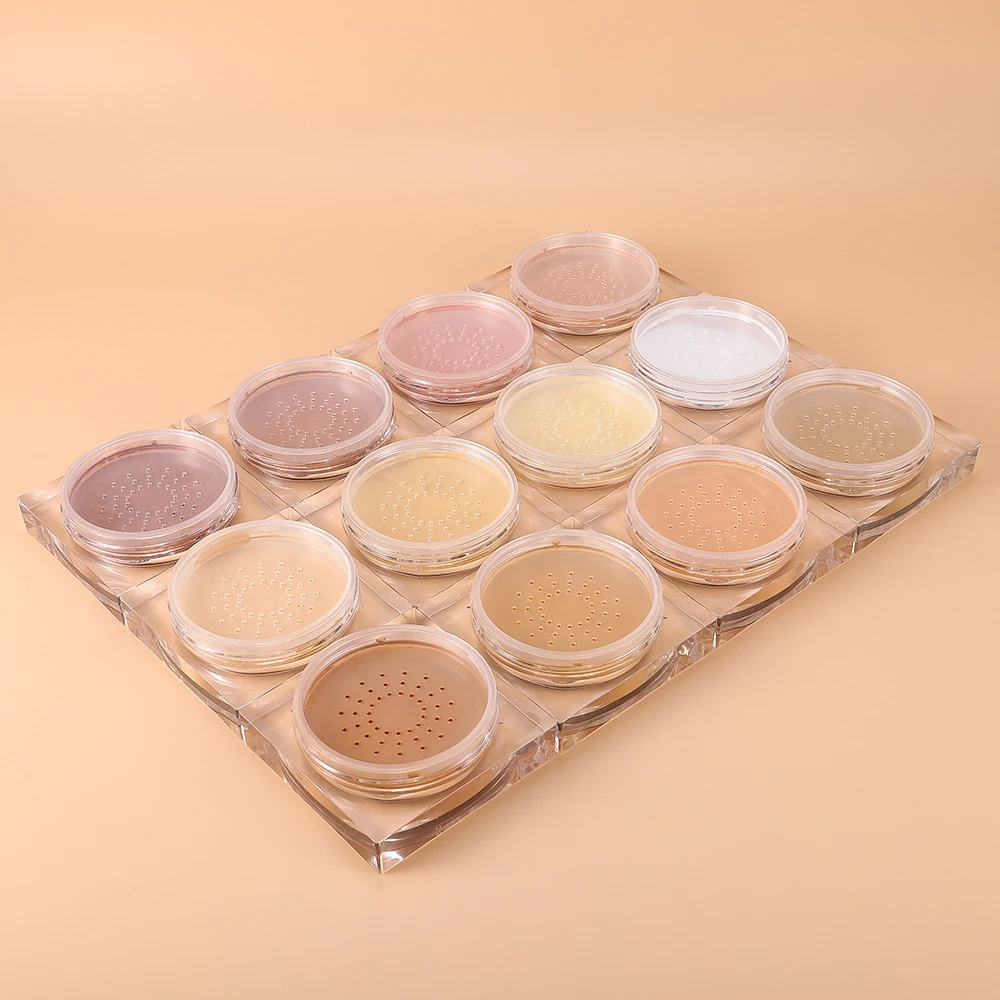 Private Label Face Makeup Waterproof Loose Powder Translucent Powders Oil Control Vegan Setting Powder