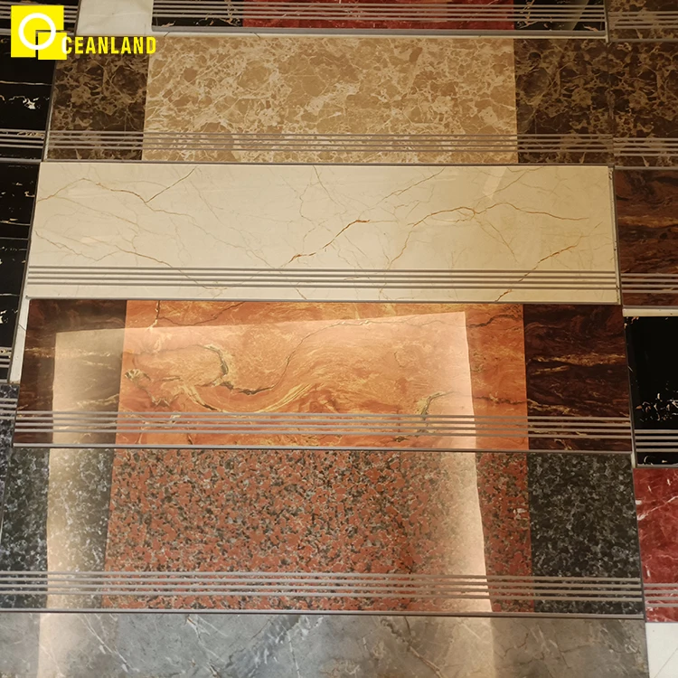 customized stylish home decor office floor stair tile