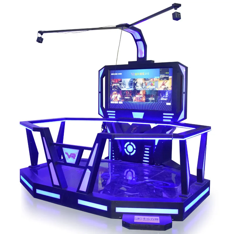 Amusement Park Products Facilities Arcade Machine Video Game VR Games Middle Stage Walking Virtual Reality Game Simulator