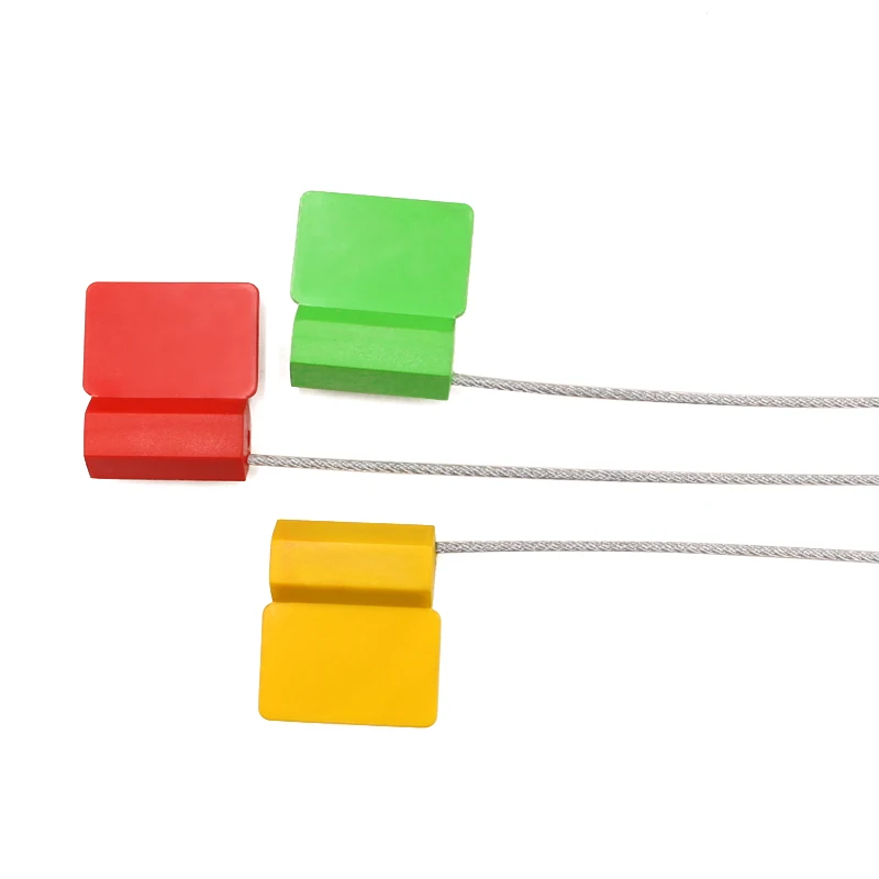 PN-CS5110  aluminium alloy cable seal steel wire 5mm aluminium security cable seal stainless steel aluminum cable seal wire