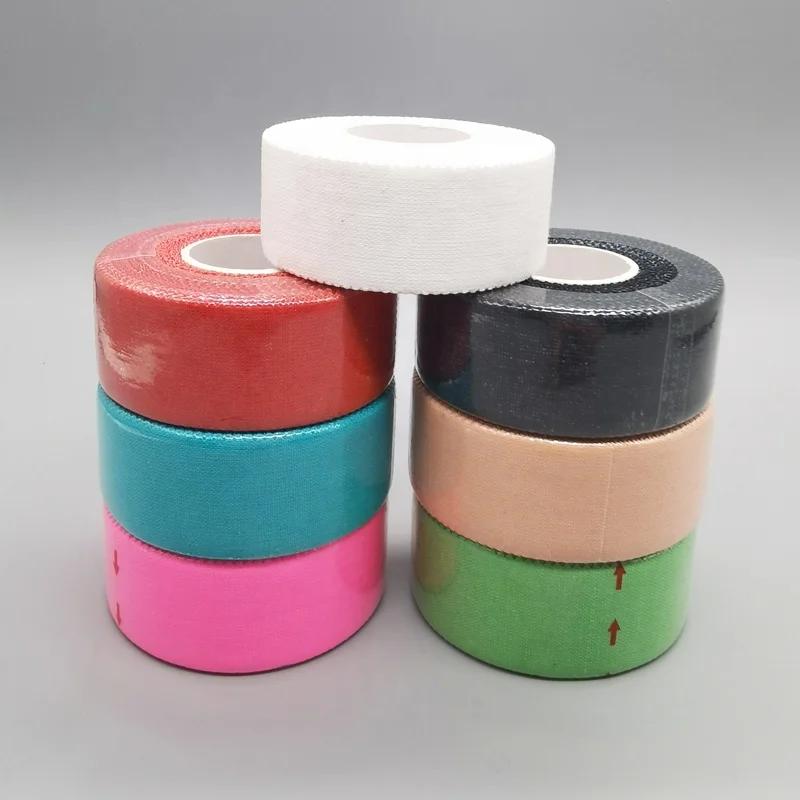 0.5 inch custom Cotton Athletic white mueller finger tape Professional Sport BJJ zinc oxide climbing boxing Tape