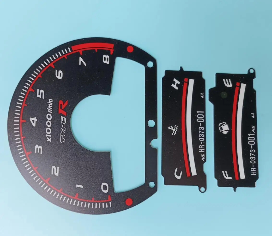 Трафаретная печать 2 циферблата 3 автоматический тахометр спидометр Приборная панель